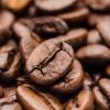 Beautiful brown freshly roasted coffee beans