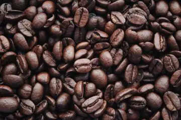 Delicious looking brown coffee beans