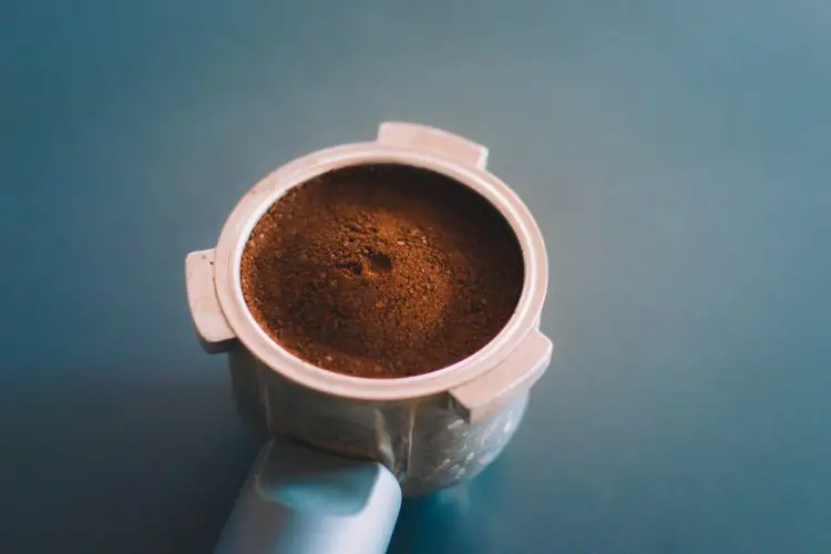 Coffee grounds used twice for brewing coffee