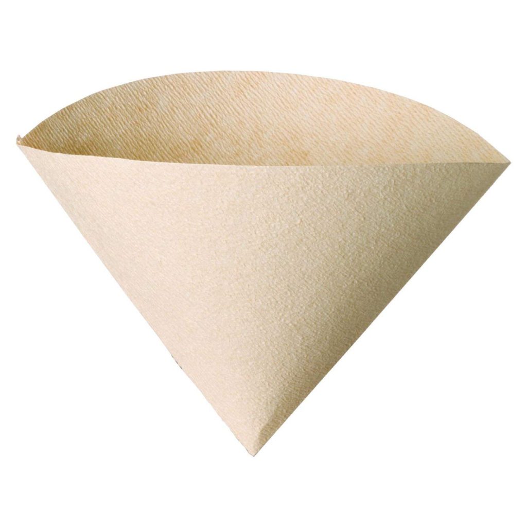 Hario VCF-02-40M V60 Paper Coffee Filters, Size 02, Natural, Untabbed